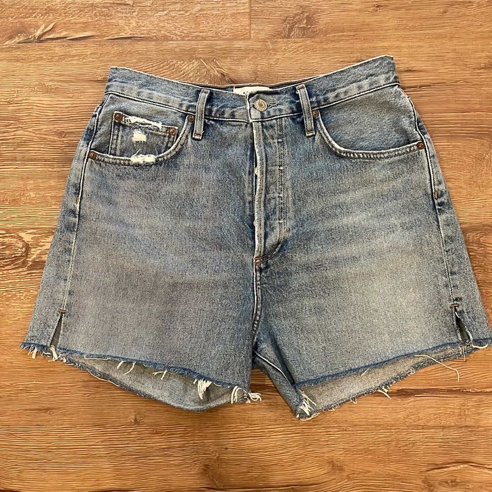 Agolde Dee shorts 27 Epic Wash High Rise
